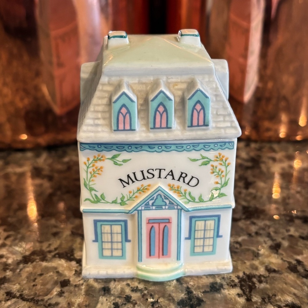 Vintage 1989 Lenox Spice Village Mustard
